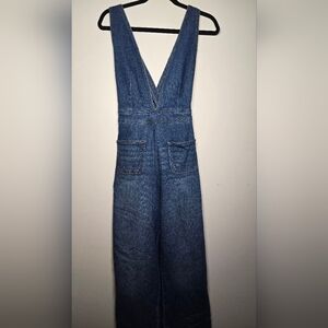 Stylish Blue Denim Jumpsuit